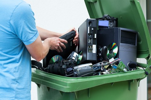 Safe removal of office equipment